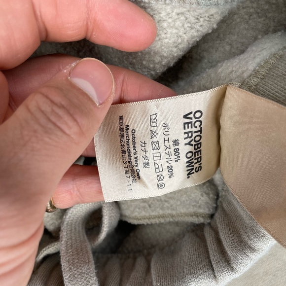 OVO Essentials Sweatpants Joggers Drake Garment Dyed Sz XL - Picture 6 of 10